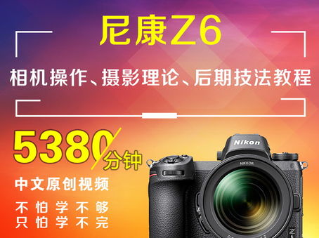 尼康Z6相机操作、摄影理论、后期技法教程